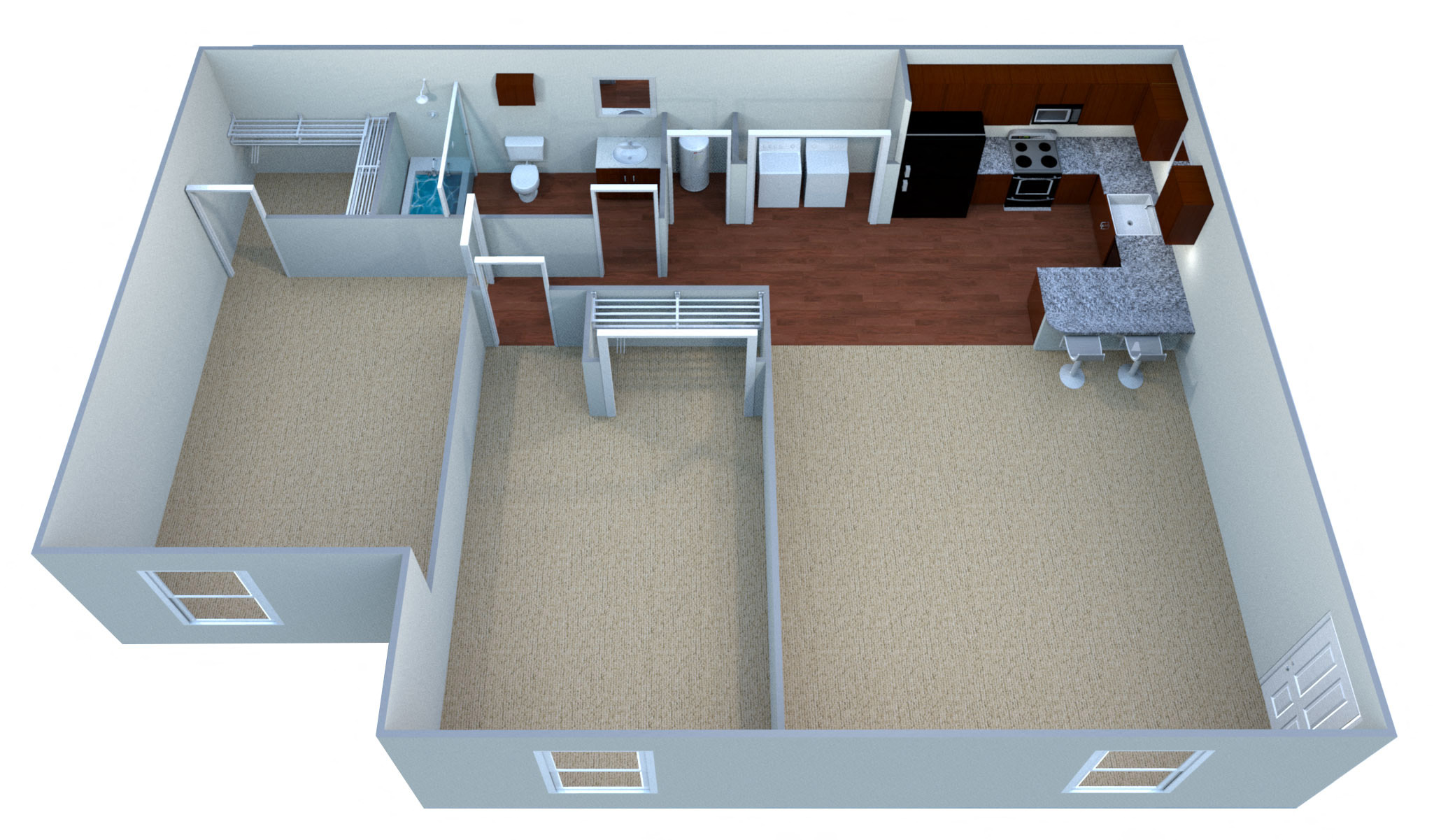 583 Old Jackson Rd 1-2 Beds Apartment for Rent - Photo Gallery 14